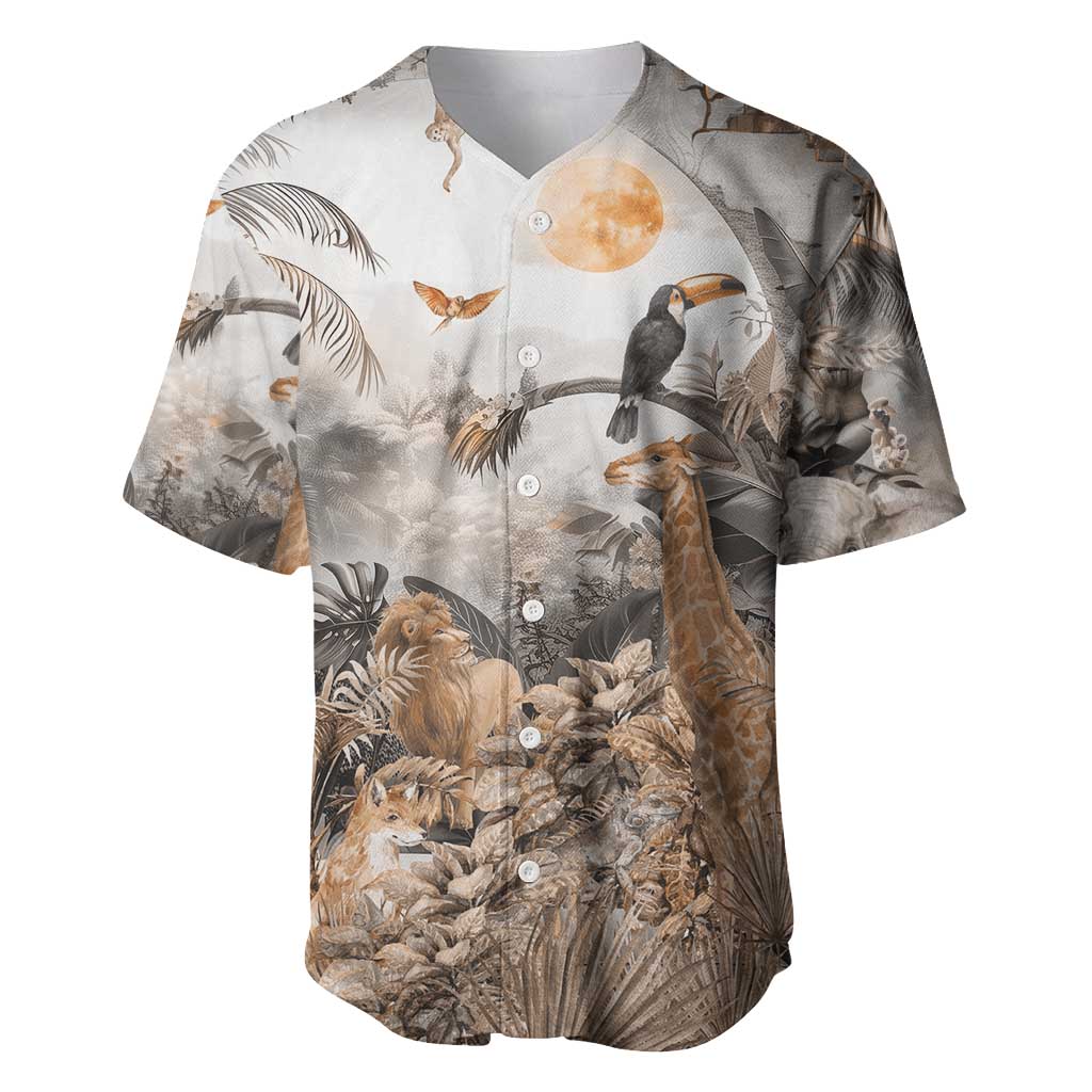 Afro Safari Animals Baseball Jersey LT18