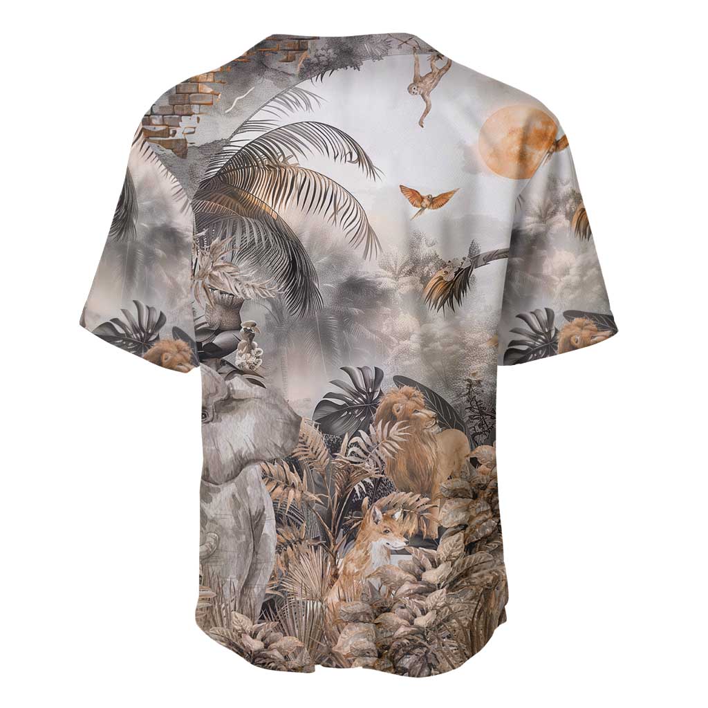 Afro Safari Animals Baseball Jersey LT18