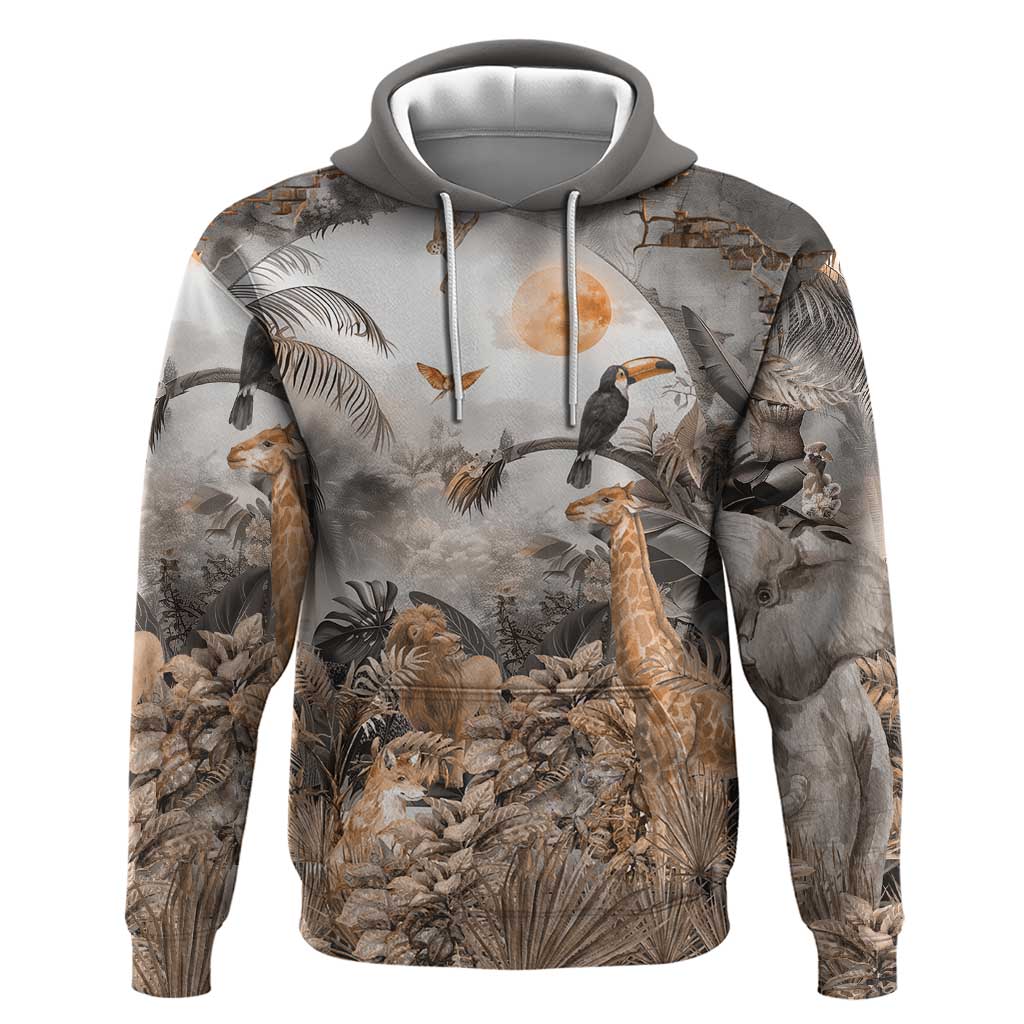 Africa Safari Animals Hoodie LT18