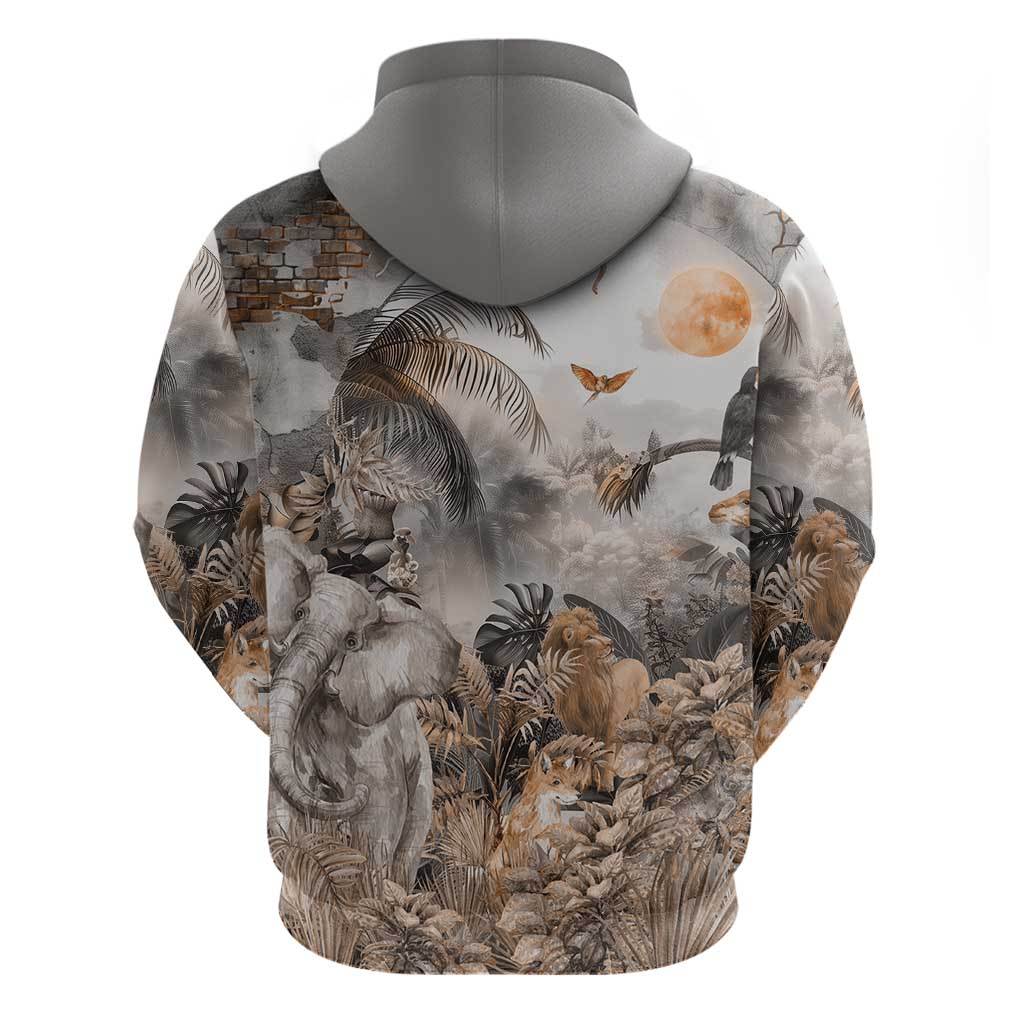 Africa Safari Animals Hoodie LT18