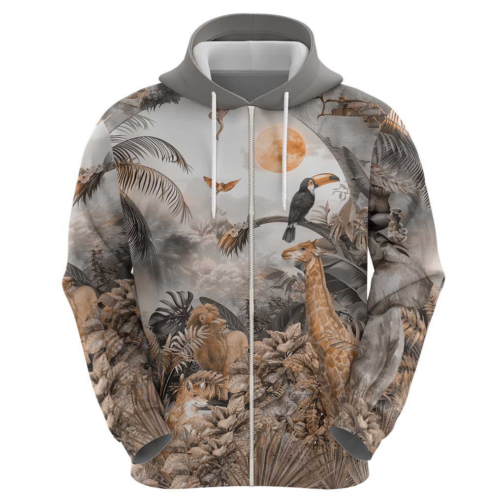 Africa Safari Animals Hoodie LT18