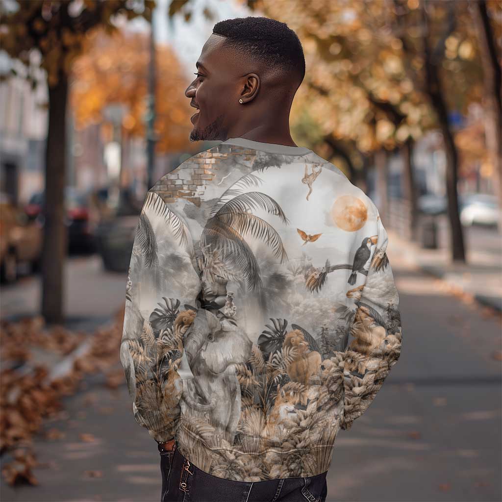 Afro Safari Animals Sweatshirt LT18