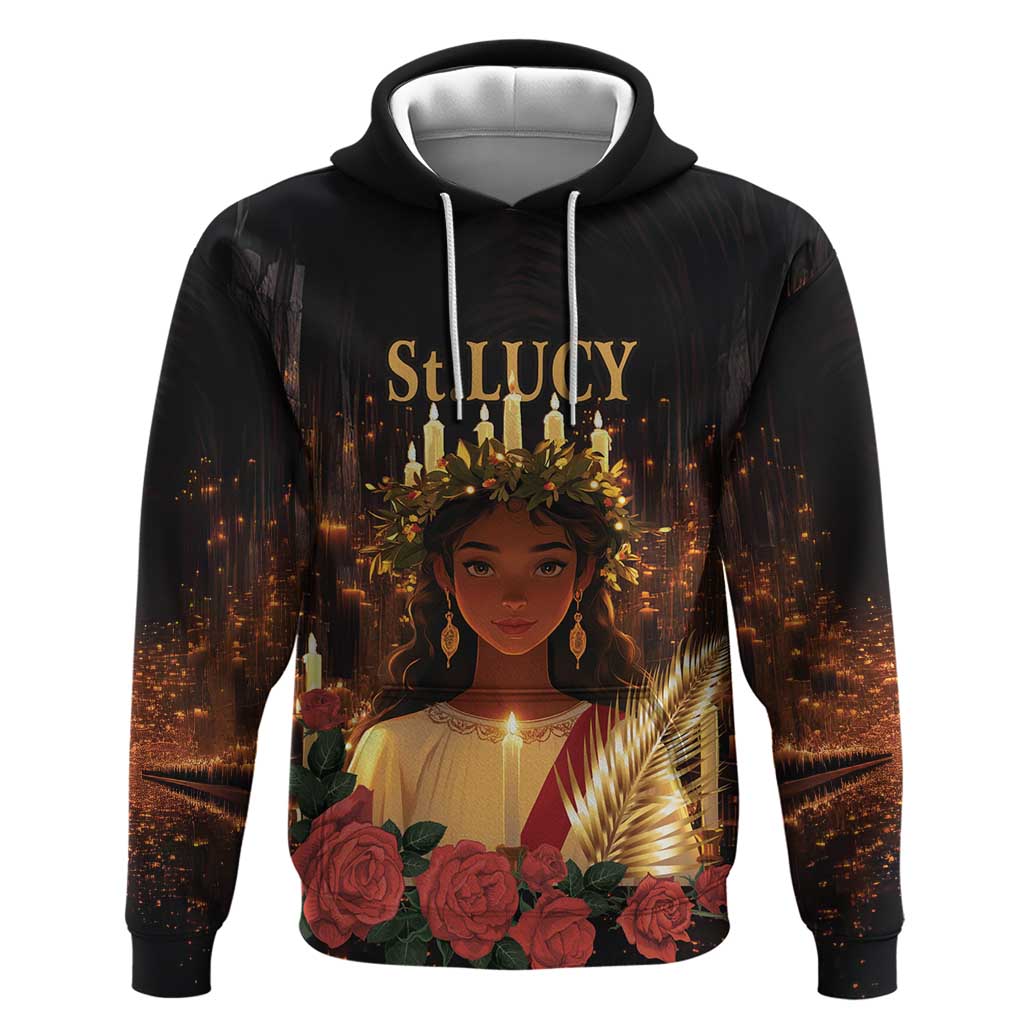 Happy St. Lucy Hoodie Light of Christ LT18
