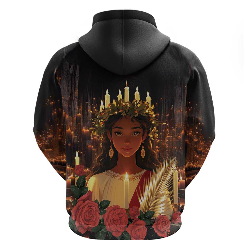 Happy St. Lucy Hoodie Light of Christ LT18