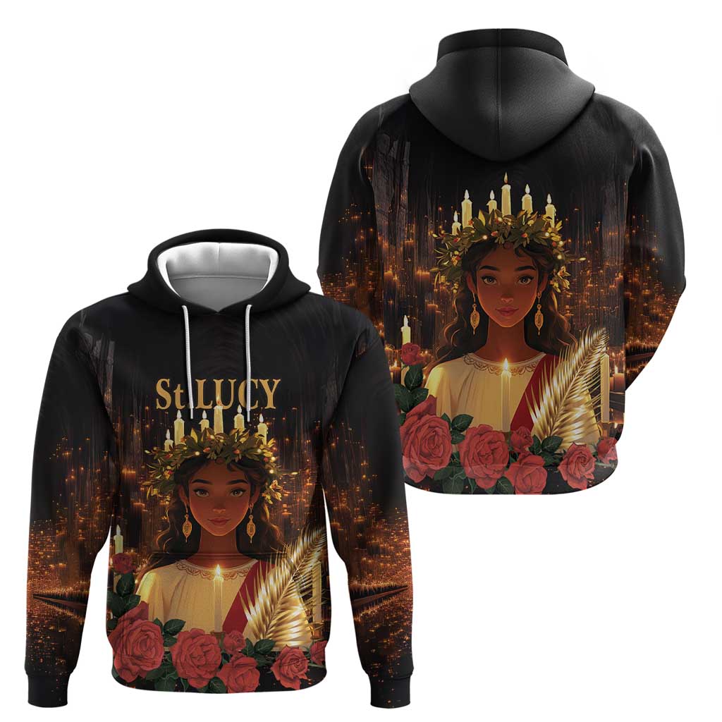 Happy St. Lucy Hoodie Light of Christ LT18