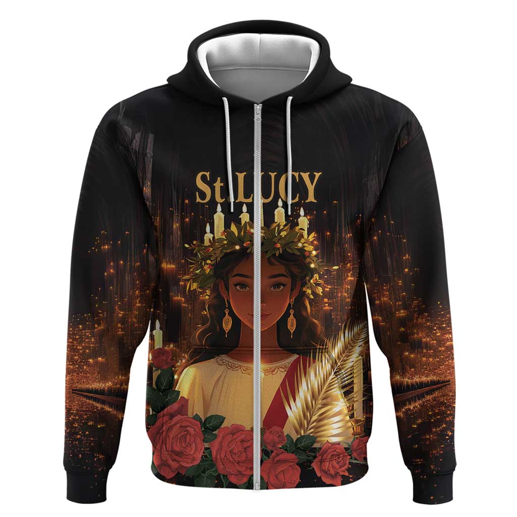 Happy St. Lucy Hoodie Light of Christ LT18