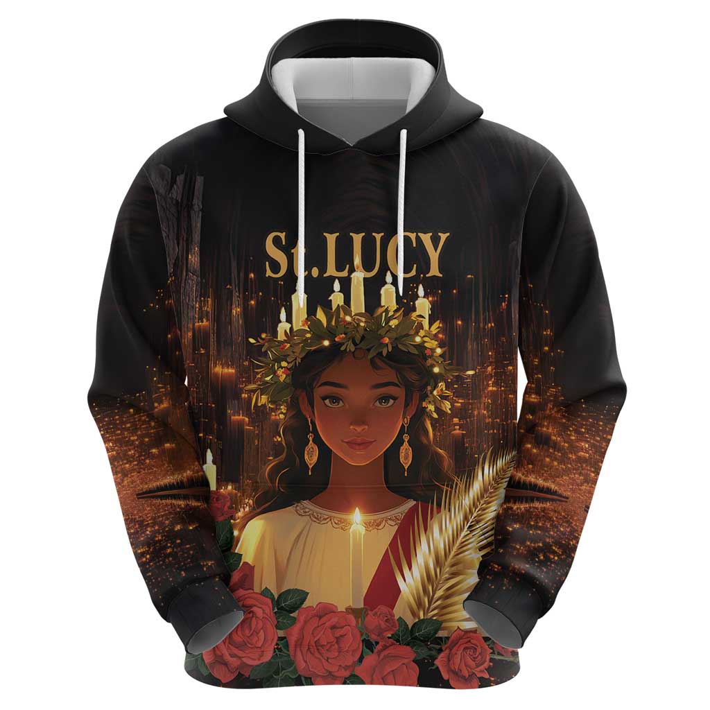 Happy St. Lucy Hoodie Light of Christ LT18