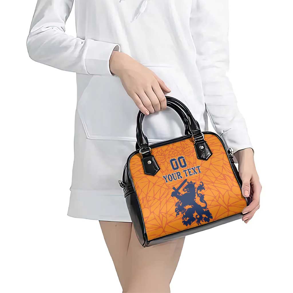 Custom Netherlands Football Shoulder Handbag Holland Lion LT18