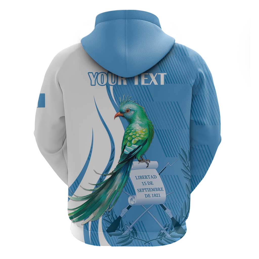 Personalized Guatemala Independence Day Hoodie Since 1821 With Quetzal Bird LT18