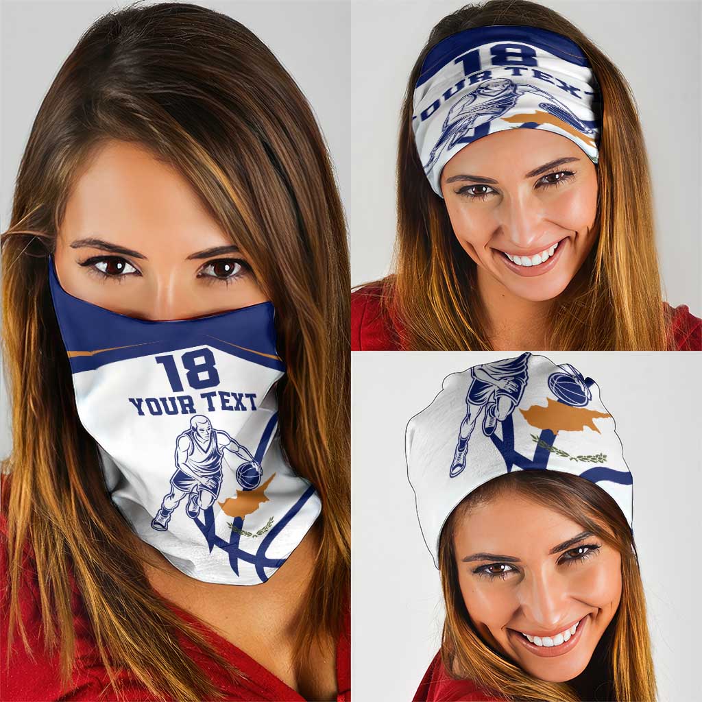Cyprus Basketball Custom Neck Gaiter Go Champion LT18