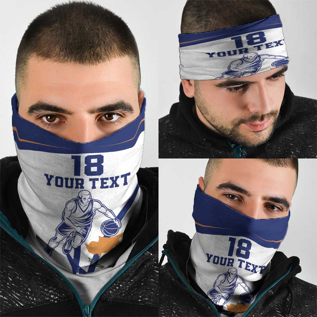 Cyprus Basketball Custom Neck Gaiter Go Champion LT18