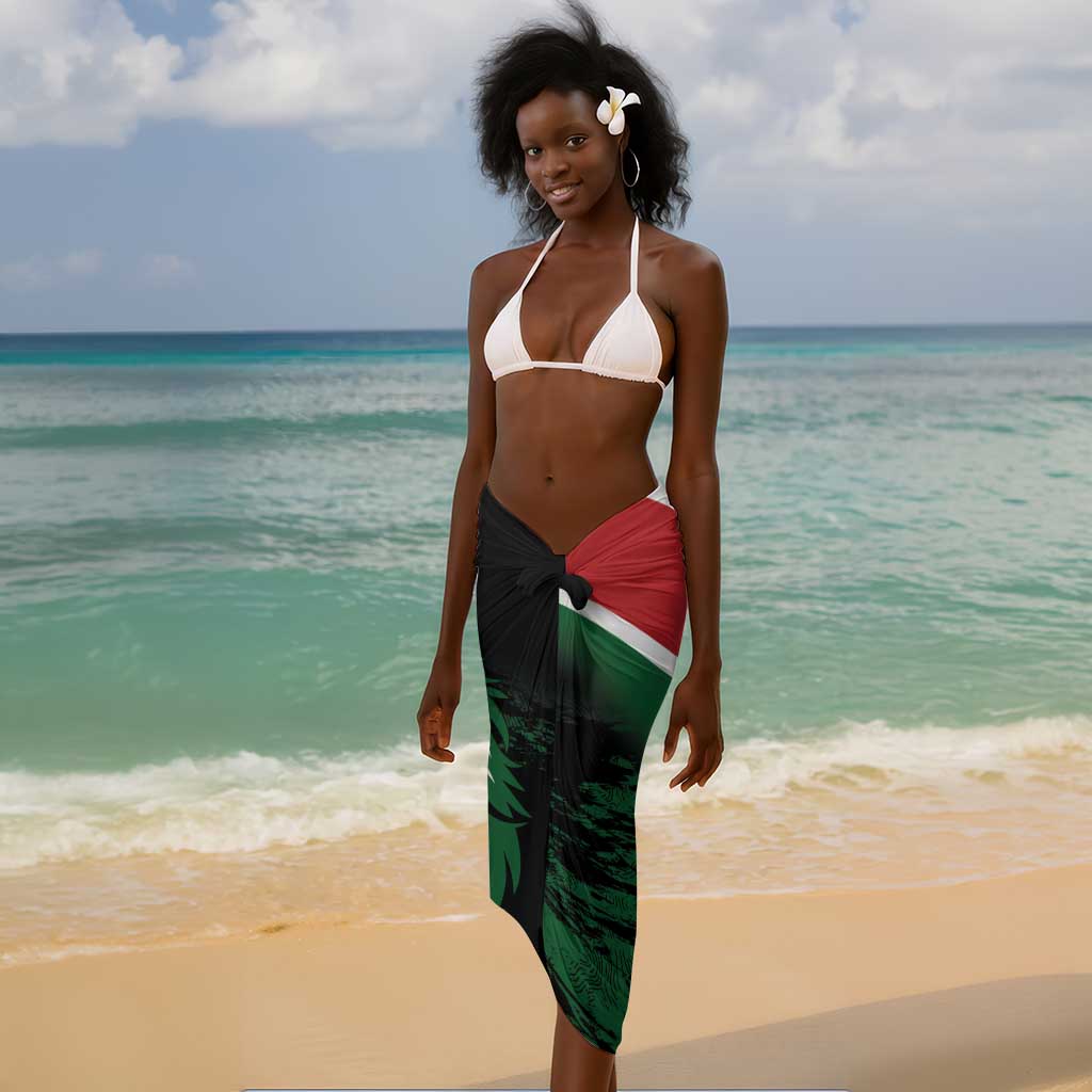 Afro Kenya Lion Head Sarong Flag Style LT18