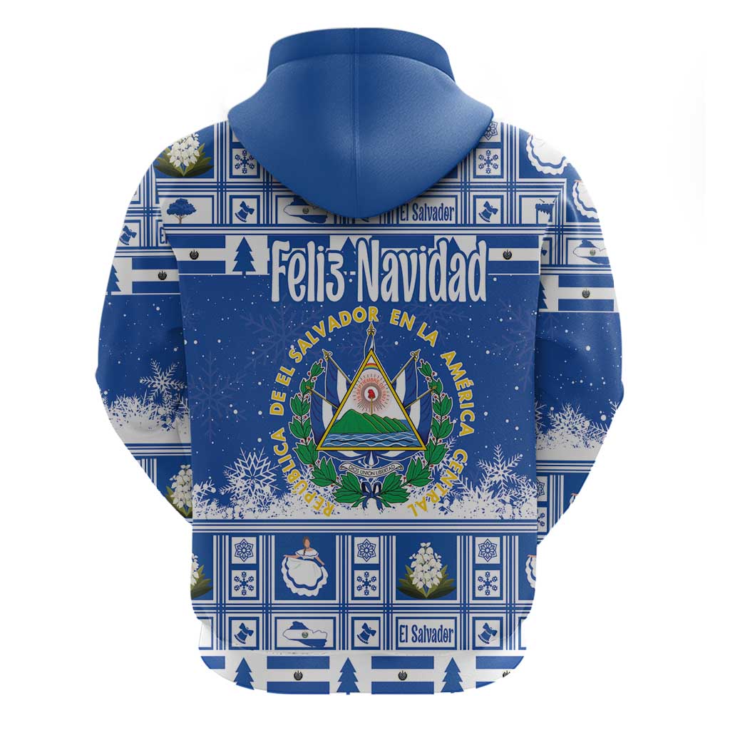 El Salvador Christmas Hoodie The Torogoz Cartoon With Coat Of Arms LT18