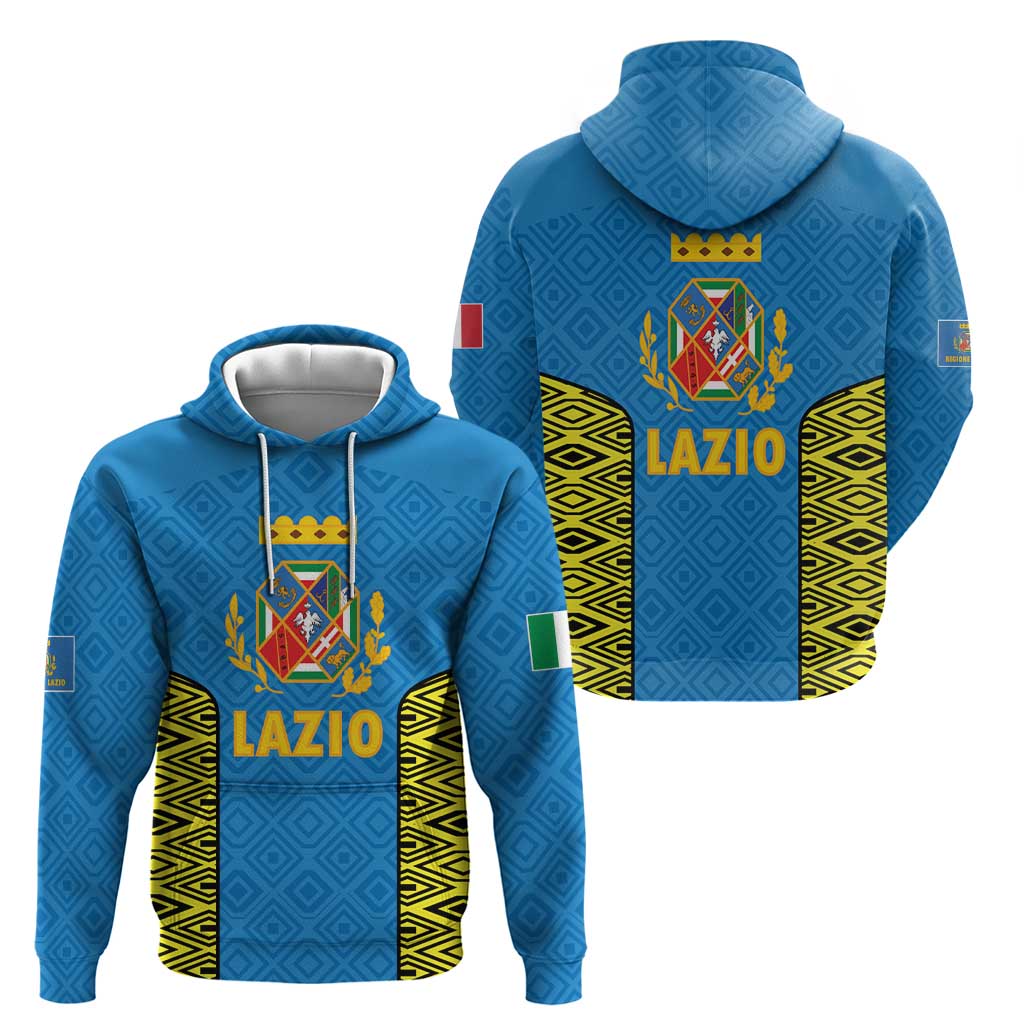 Italy Lazio Hoodie Flag Style LT19