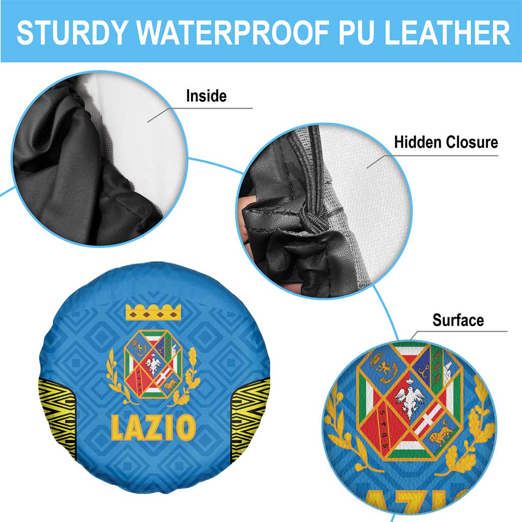 Italy Lazio Spare Tire Cover Flag Style LT19