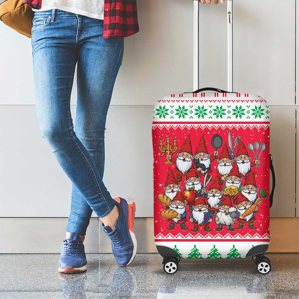 Iceland Christmas Luggage Cover Icelandic Yule Lads LT19