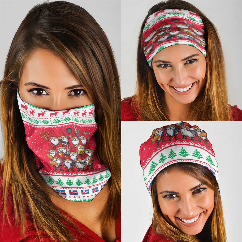 Iceland Christmas Neck Gaiter Icelandic Yule Lads LT19