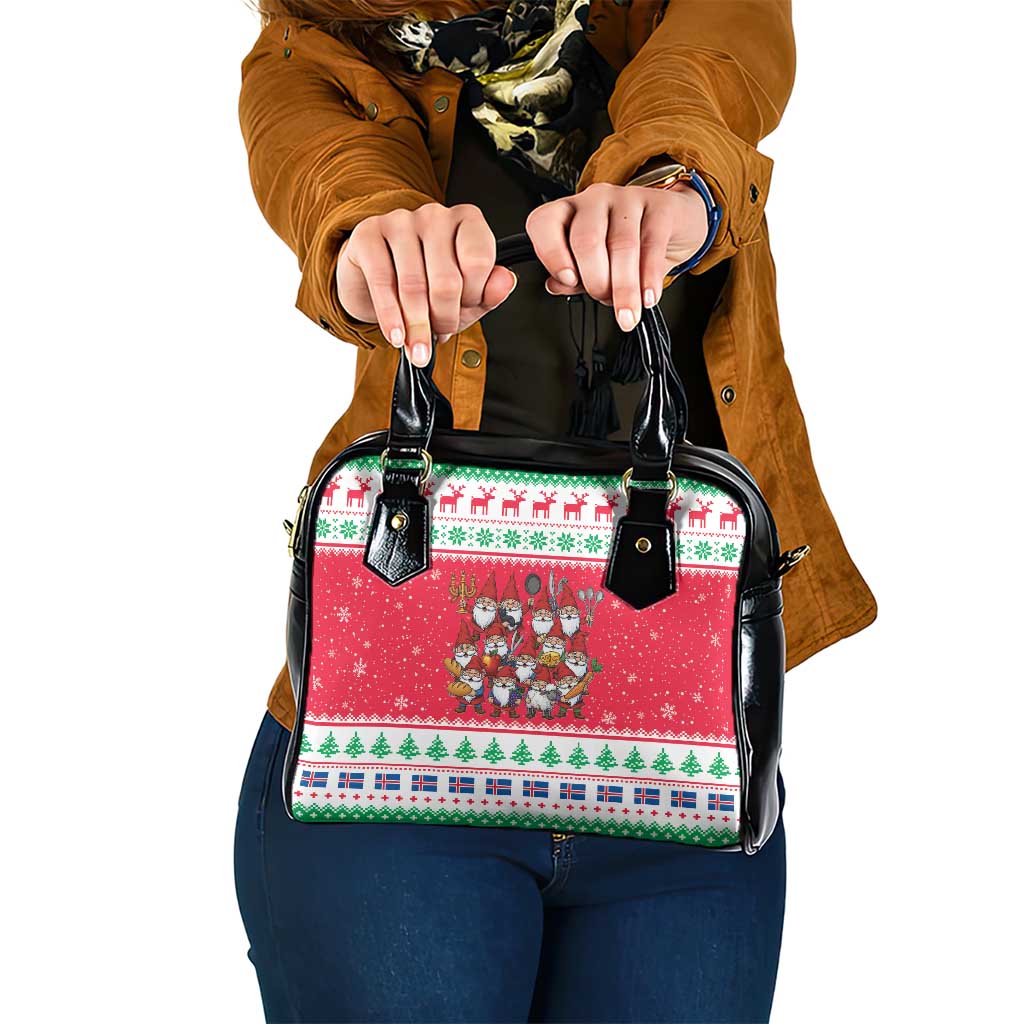Iceland Christmas Shoulder Handbag Icelandic Yule Lads LT19