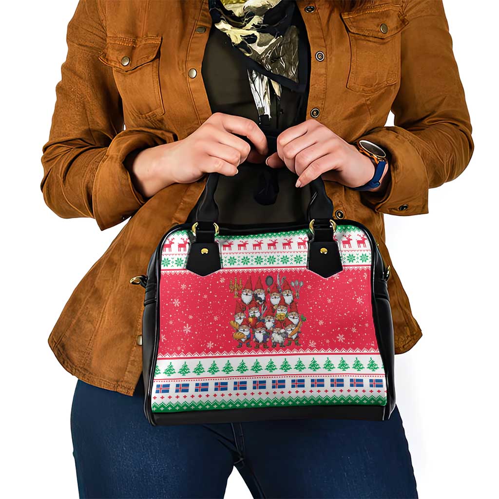 Iceland Christmas Shoulder Handbag Icelandic Yule Lads LT19