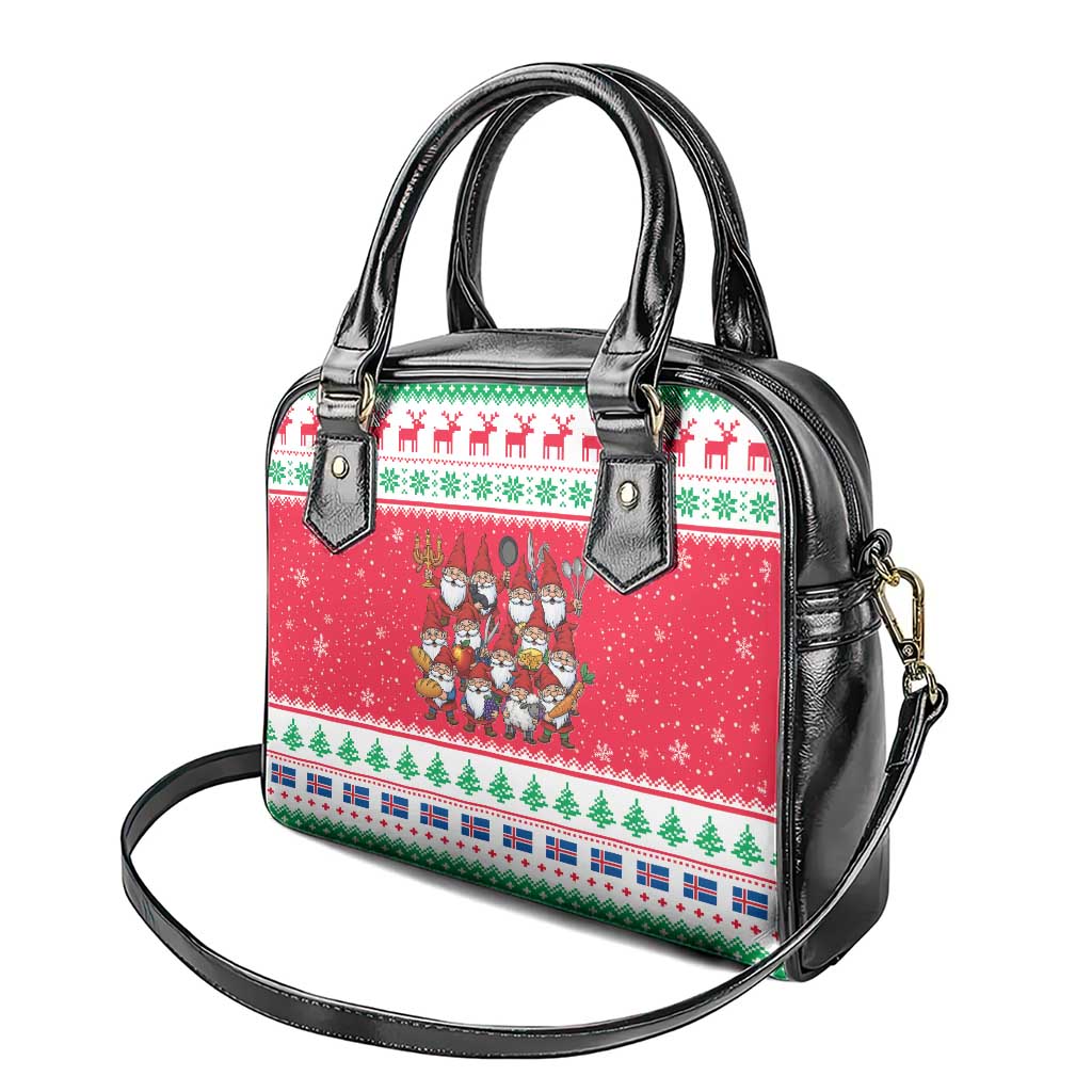 Iceland Christmas Shoulder Handbag Icelandic Yule Lads LT19