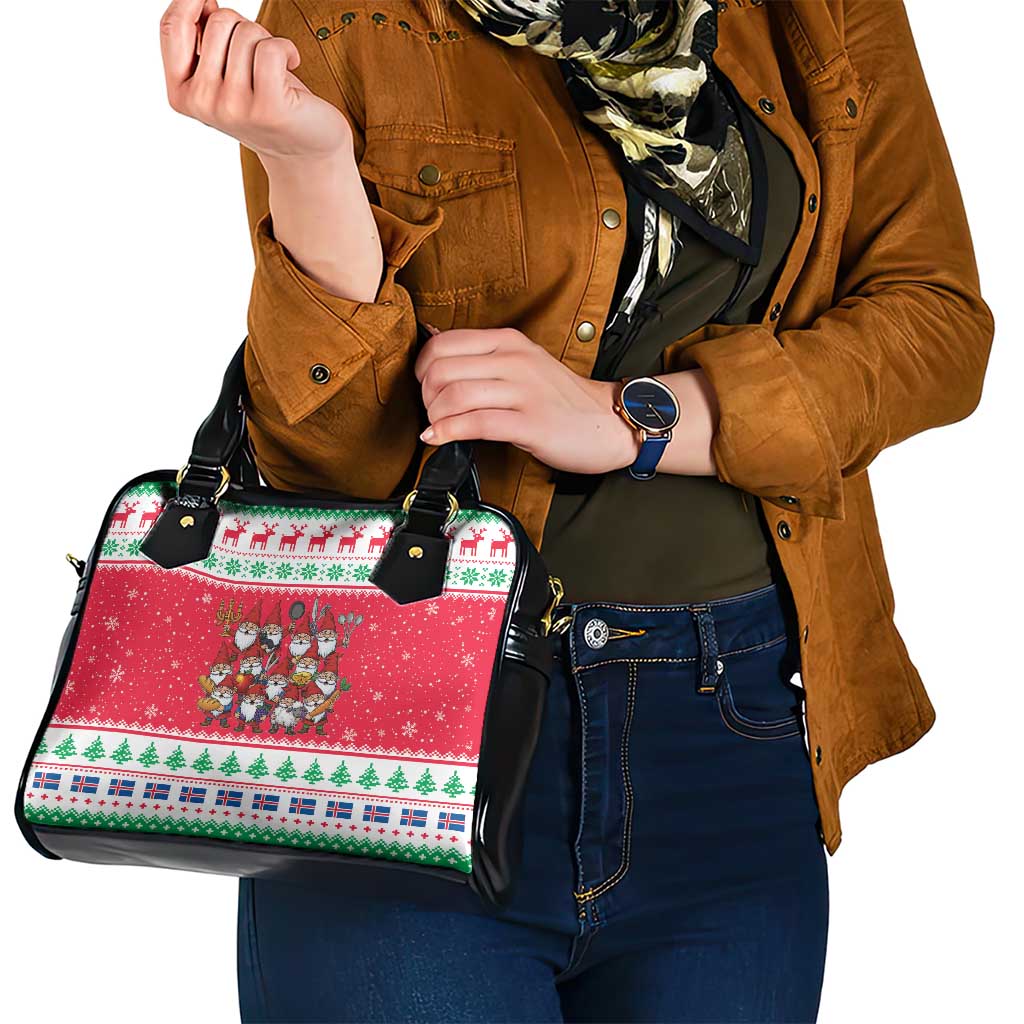 Iceland Christmas Shoulder Handbag Icelandic Yule Lads LT19
