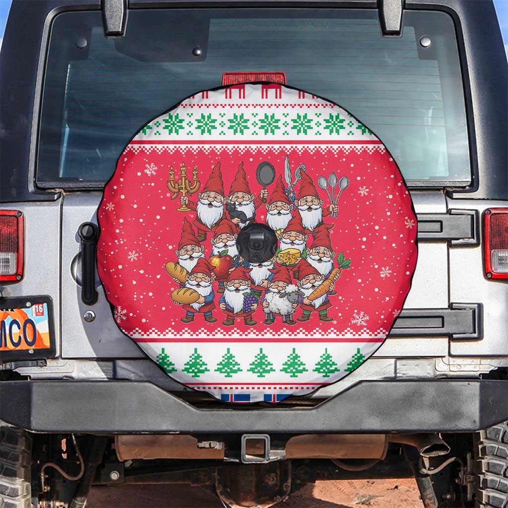 Iceland Christmas Spare Tire Cover Icelandic Yule Lads LT19