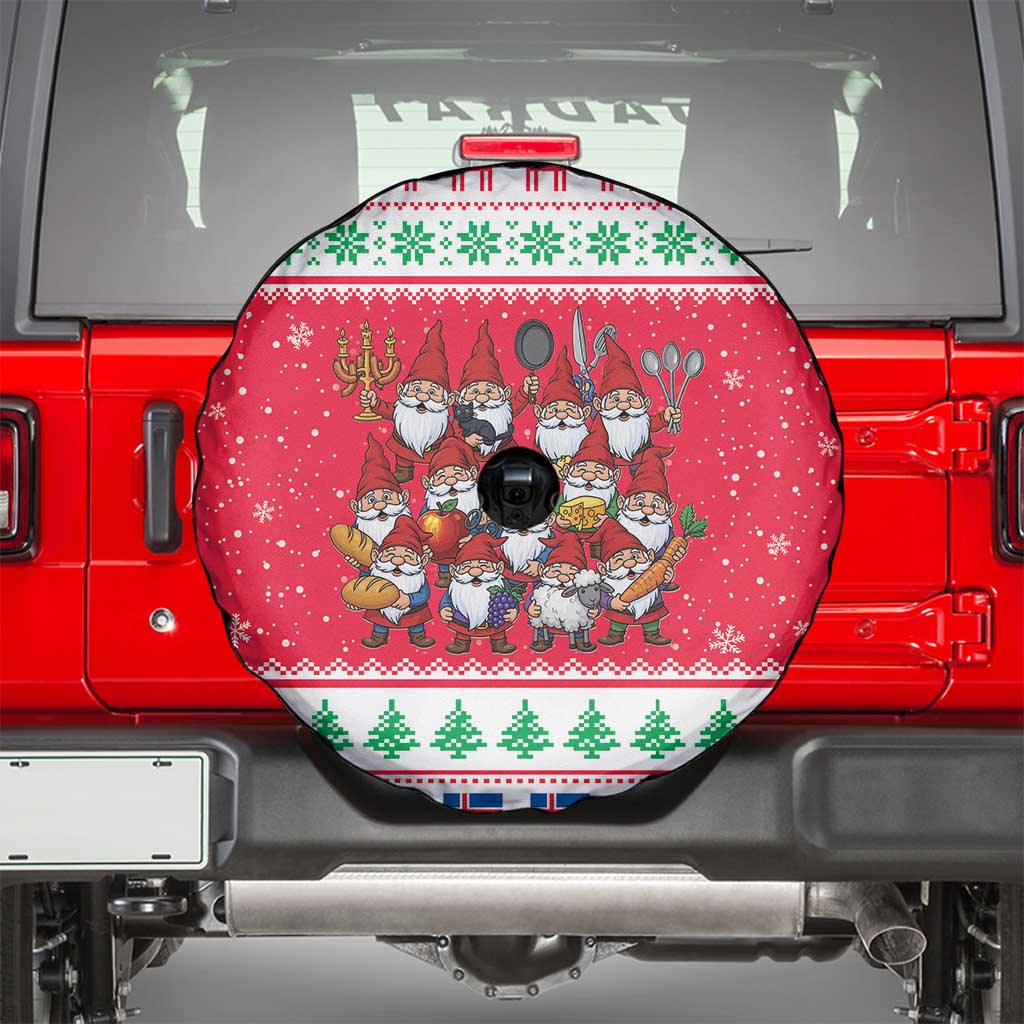 Iceland Christmas Spare Tire Cover Icelandic Yule Lads LT19