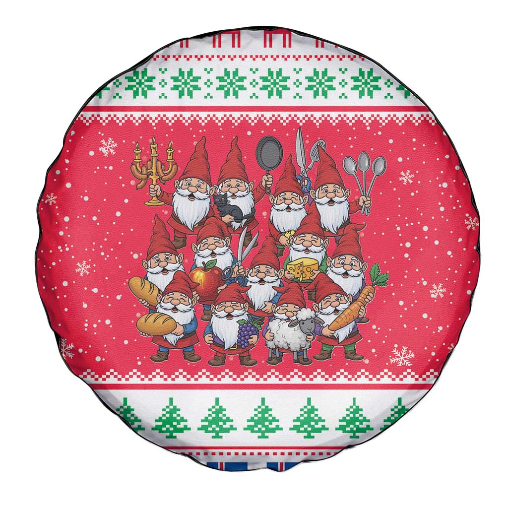 Iceland Christmas Spare Tire Cover Icelandic Yule Lads LT19