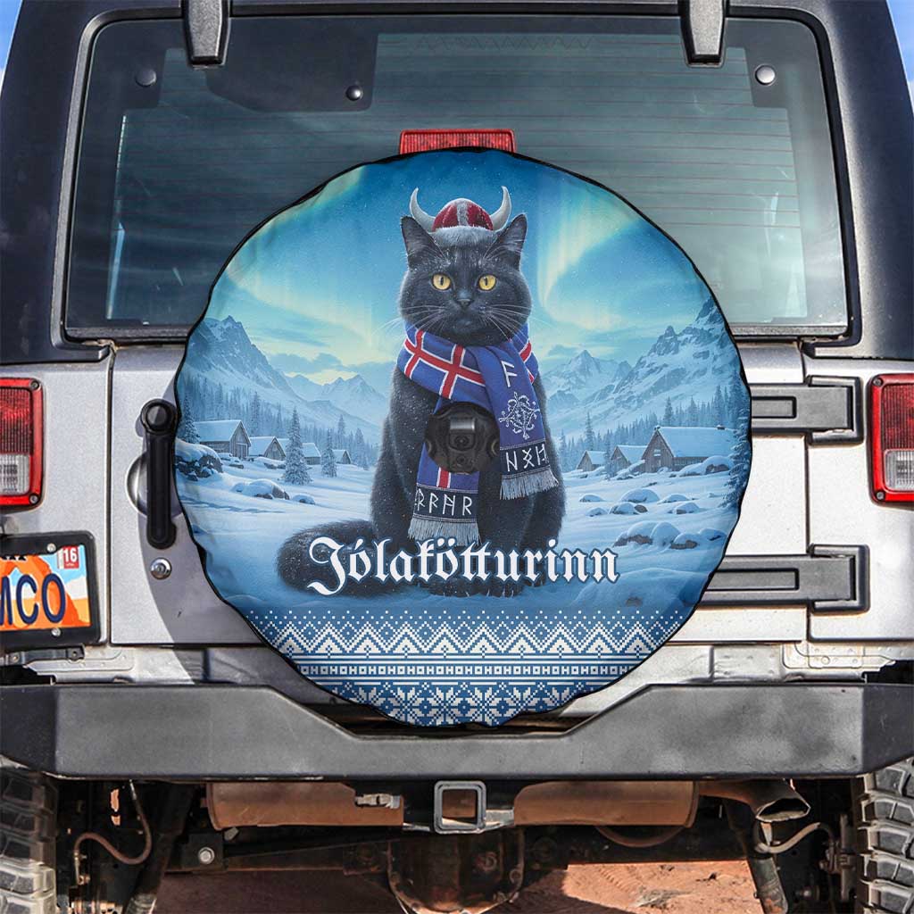 Iceland Christmas Spare Tire Cover Icelandic Yule Cat LT19