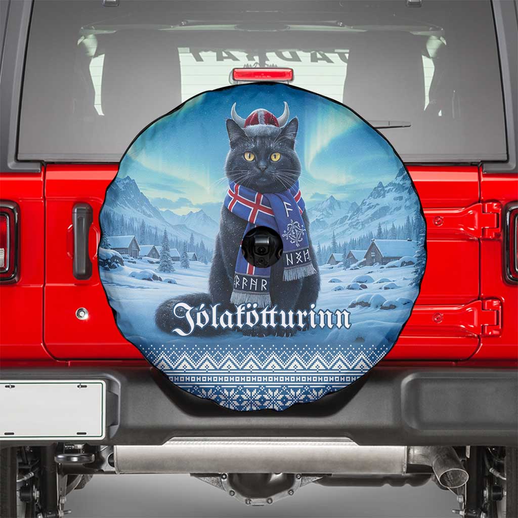 Iceland Christmas Spare Tire Cover Icelandic Yule Cat LT19