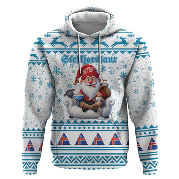 Iceland Christmas Hoodie Stekkjastaur Sheep-Cote-Clod LT19