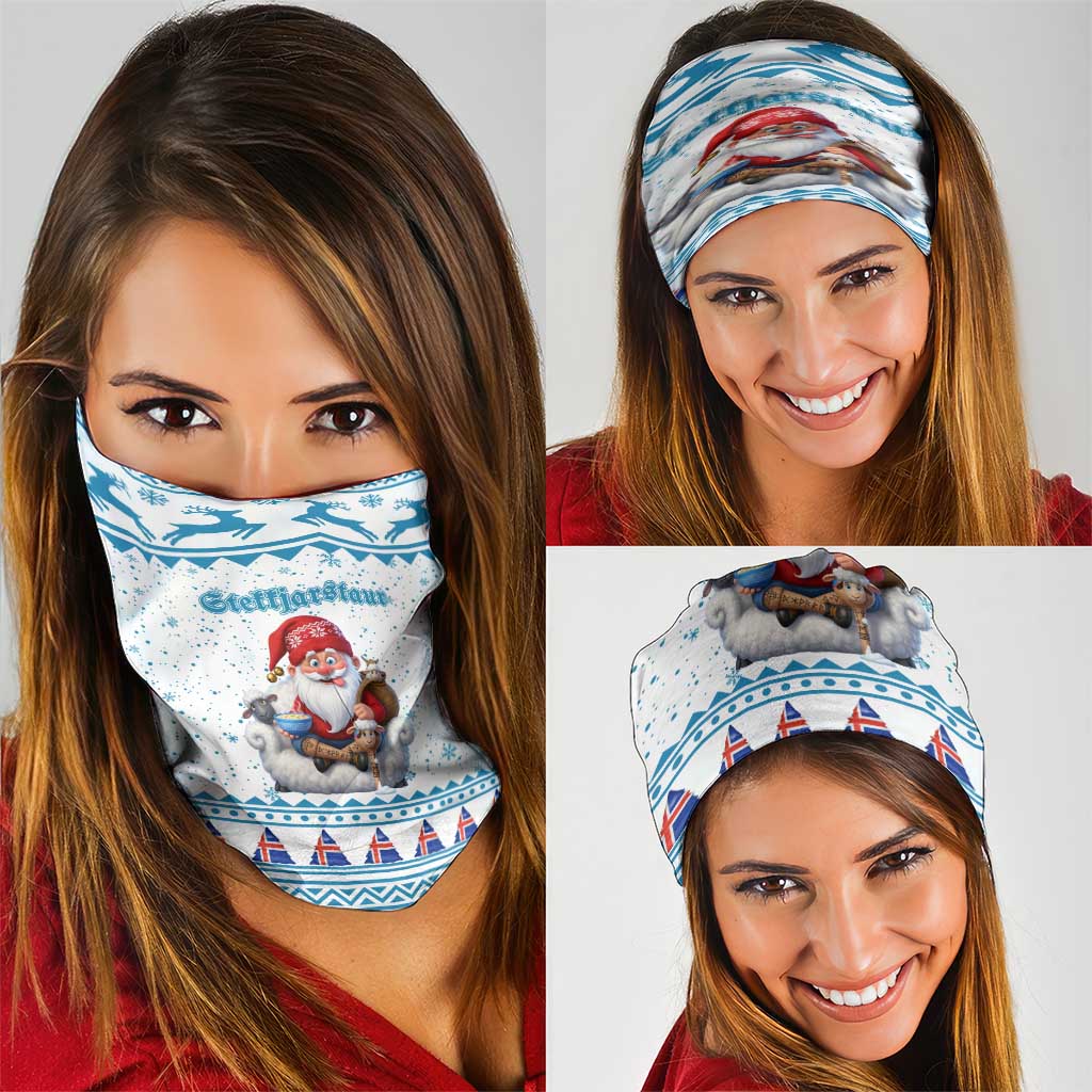 Iceland Christmas Neck Gaiter Stekkjastaur Sheep-Cote-Clod LT19