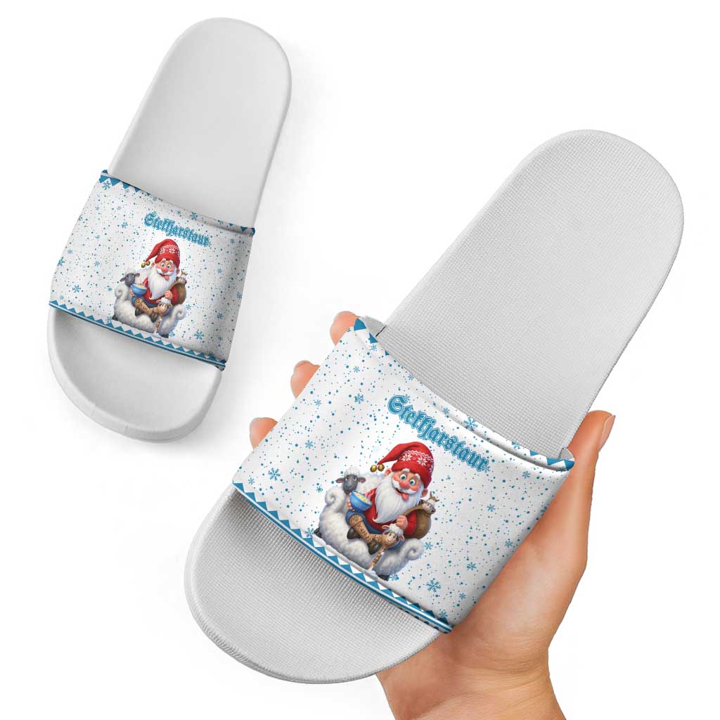 Iceland Christmas Slide Sandals Stekkjastaur Sheep-Cote-Clod LT19