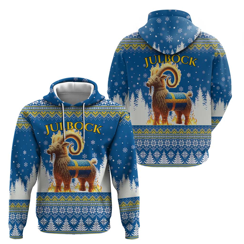 Sweden Christmas Hoodie Julbock Yule Goat LT19