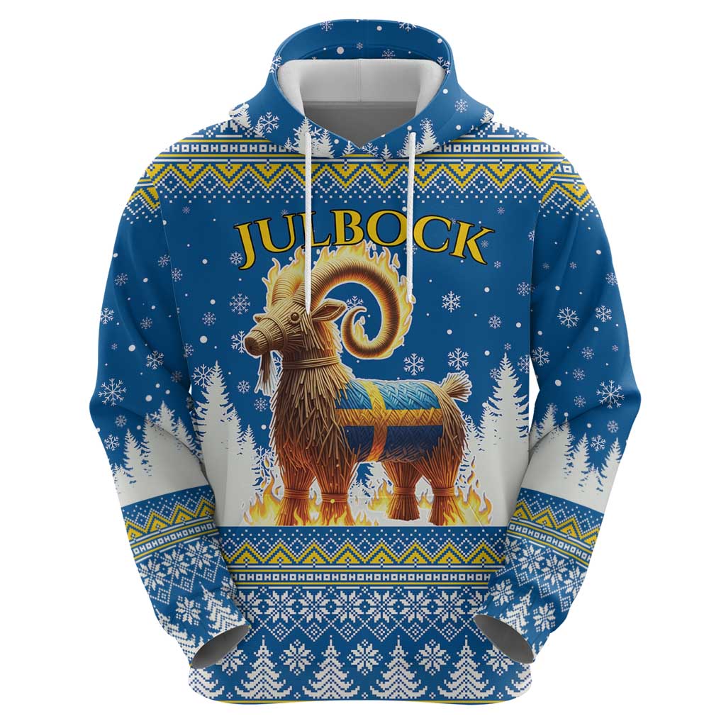 Sweden Christmas Hoodie Julbock Yule Goat LT19