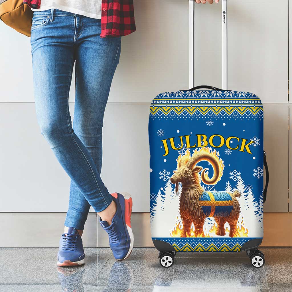 Sweden Christmas Luggage Cover Julbock  Yule Goat LT19