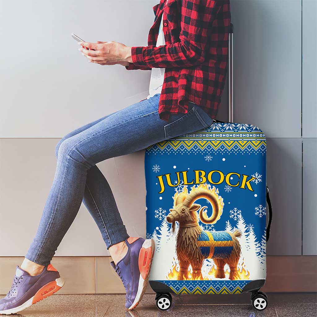 Sweden Christmas Luggage Cover Julbock  Yule Goat LT19