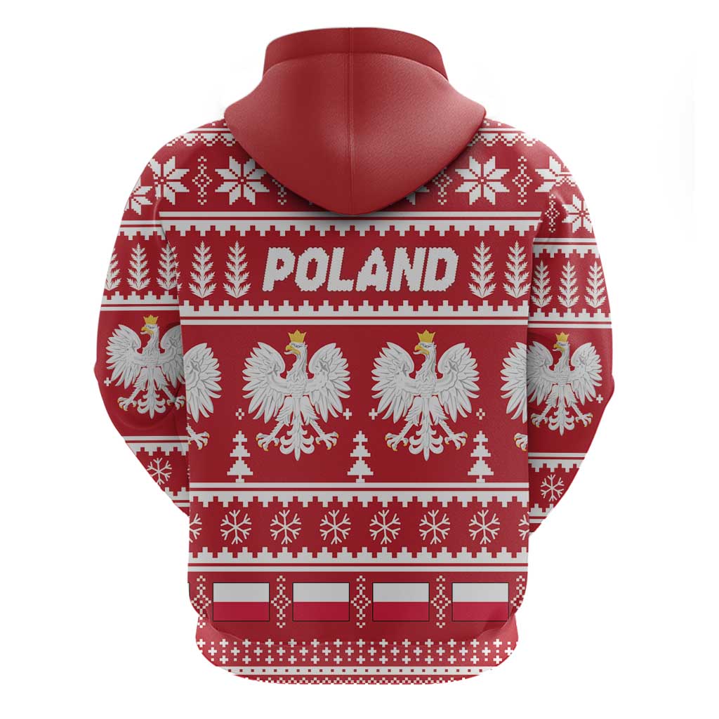 Poland Christmas Hoodie Emblem With Flag Style LT19
