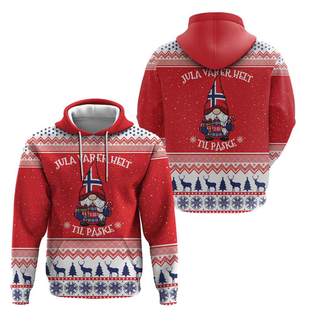 Norway Christmas Hoodie Lovely Nordic Gnome LT19