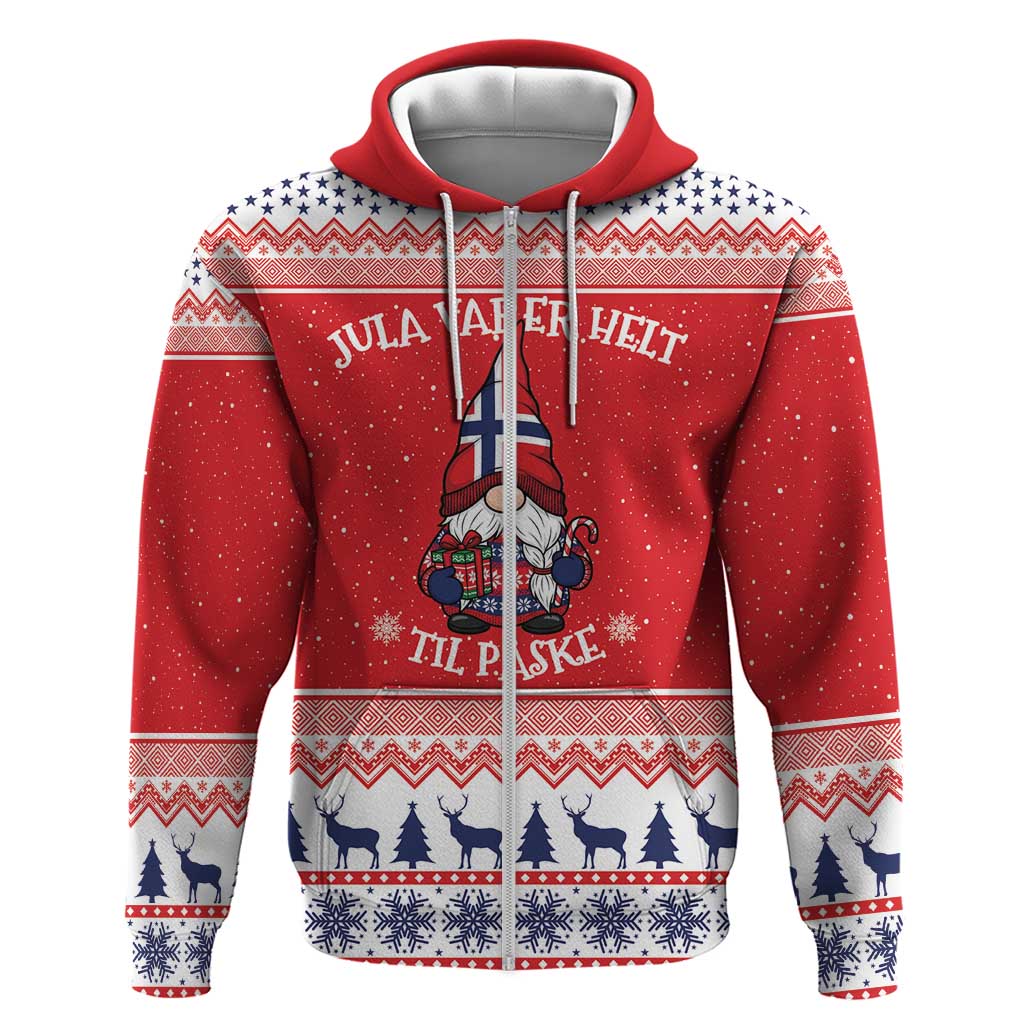 Norway Christmas Hoodie Lovely Nordic Gnome LT19