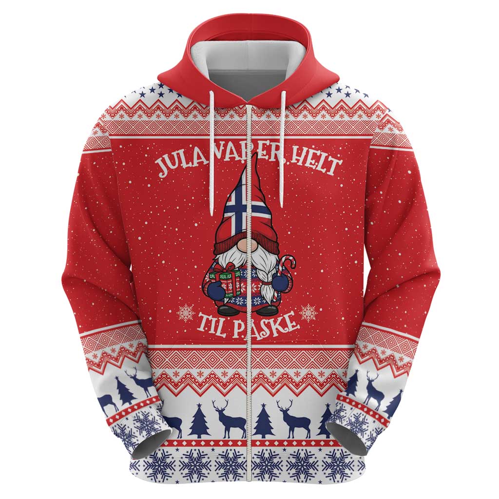 Norway Christmas Hoodie Lovely Nordic Gnome LT19
