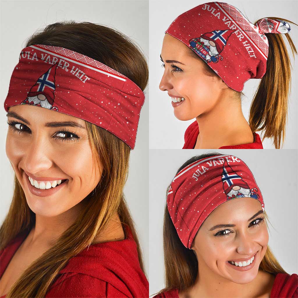 Norway Christmas Neck Gaiter Lovely Nordic Gnome LT19