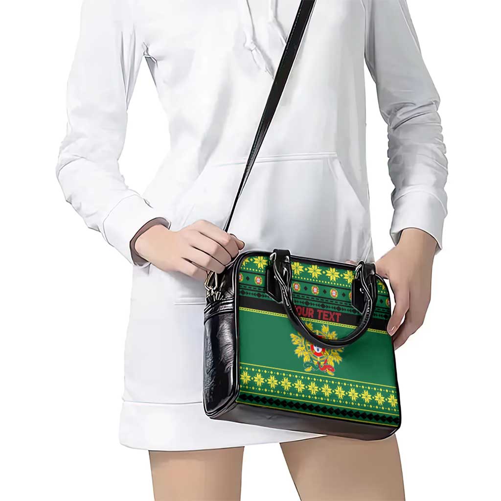 Personalized Portugal Christmas Shoulder Handbag Emblem With Flag Style LT19