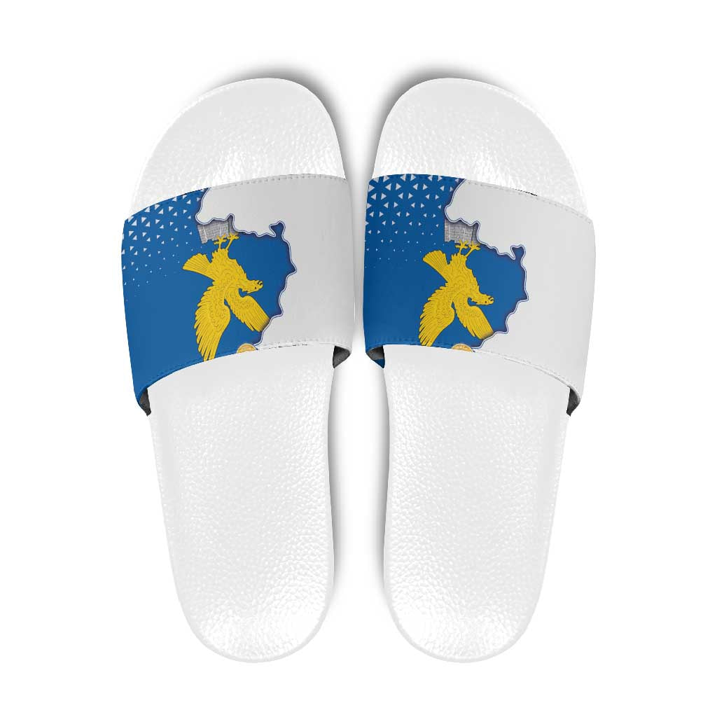 Italy Friuli-Venezia Giulia Slide Sandals Flag Vintage Style LT19