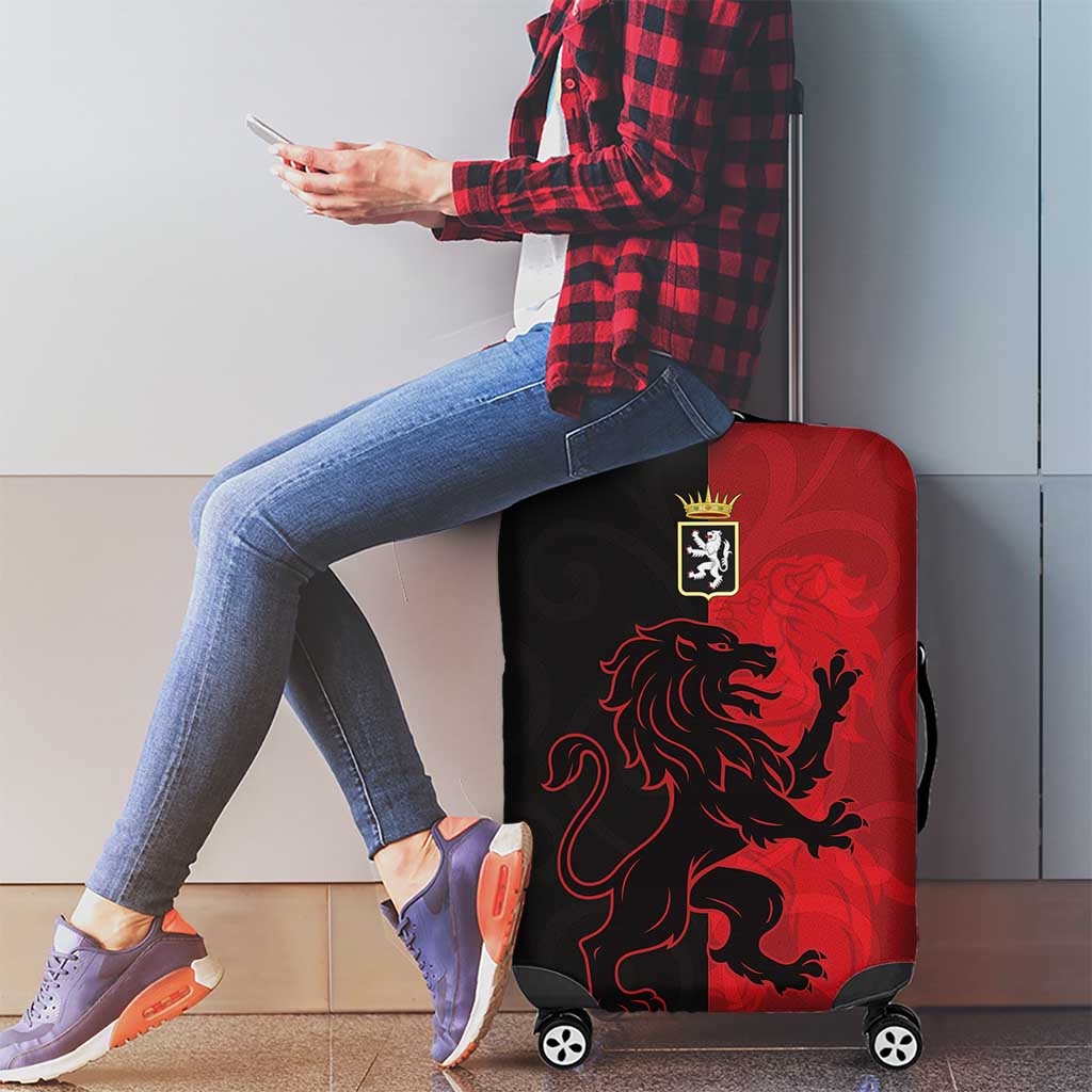 Italy Aosta Valley Luggage Cover Emblem With Flag Style LT19