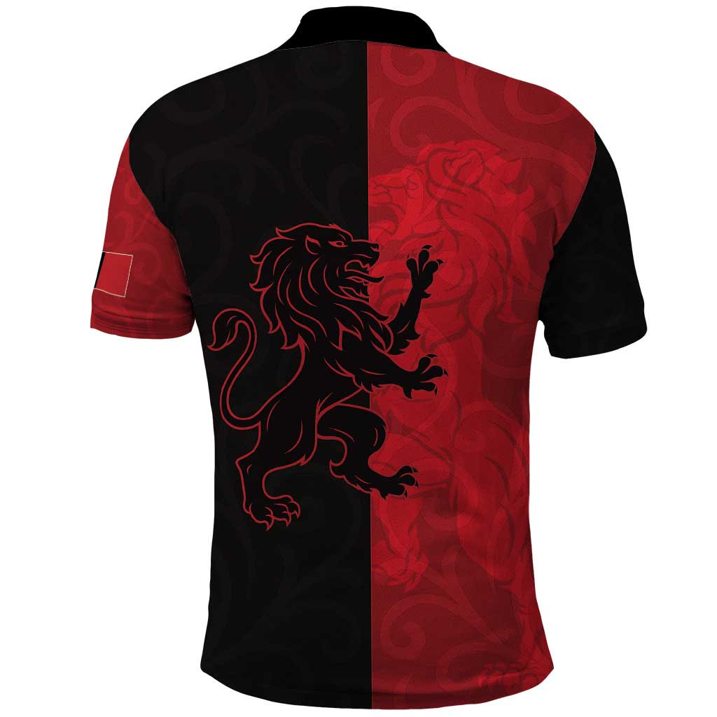 Italy Aosta Valley Polo Shirt Emblem With Flag Style LT19