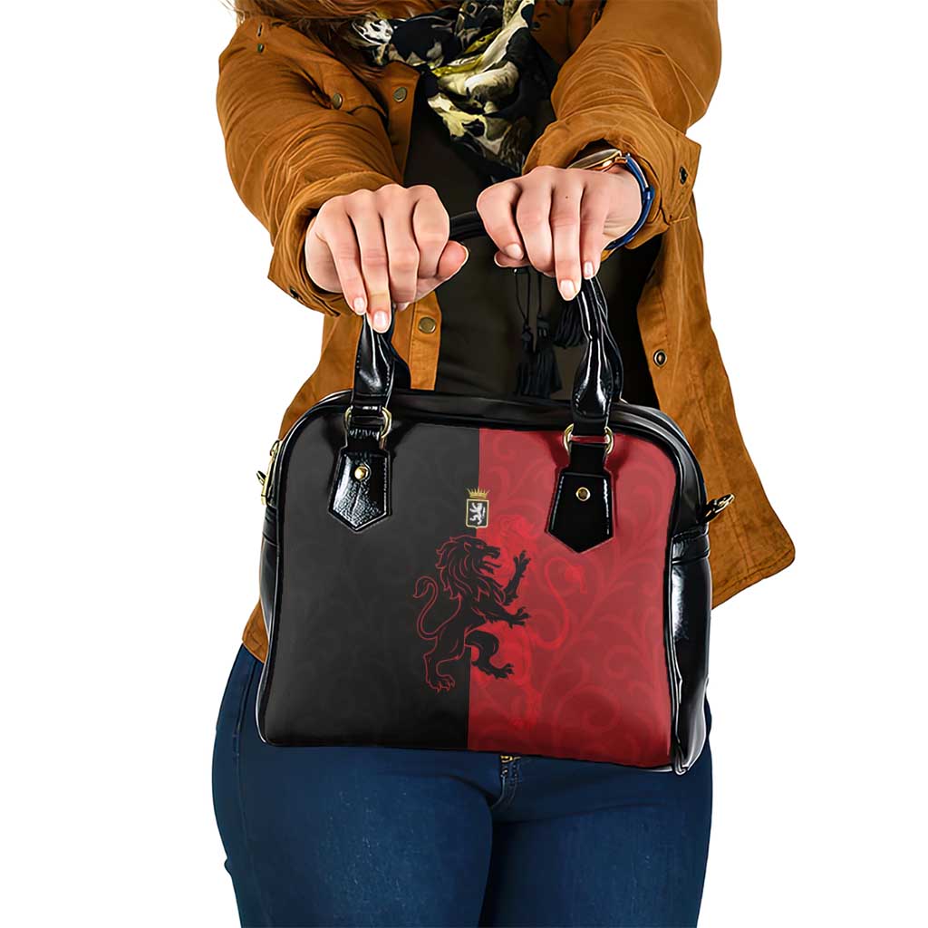 Italy Aosta Valley Shoulder Handbag Emblem With Flag Style LT19