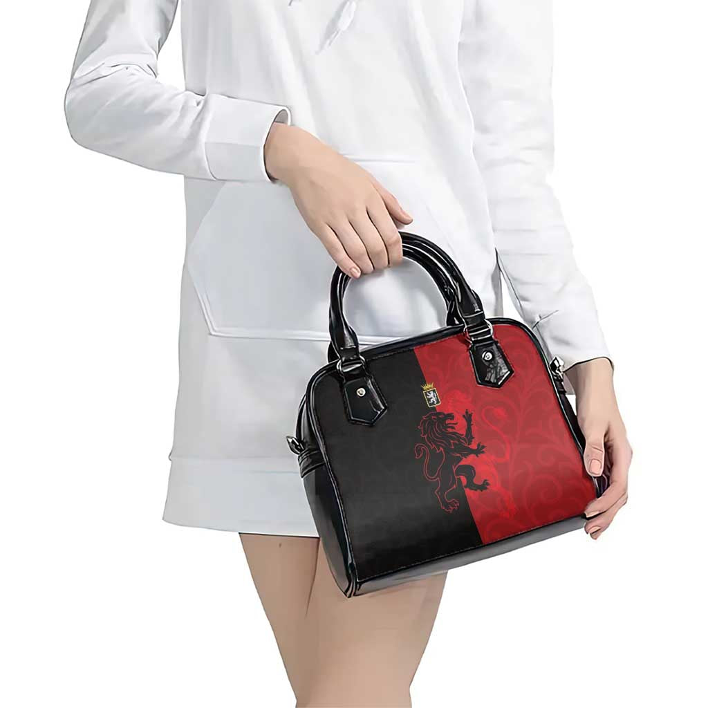 Italy Aosta Valley Shoulder Handbag Emblem With Flag Style LT19