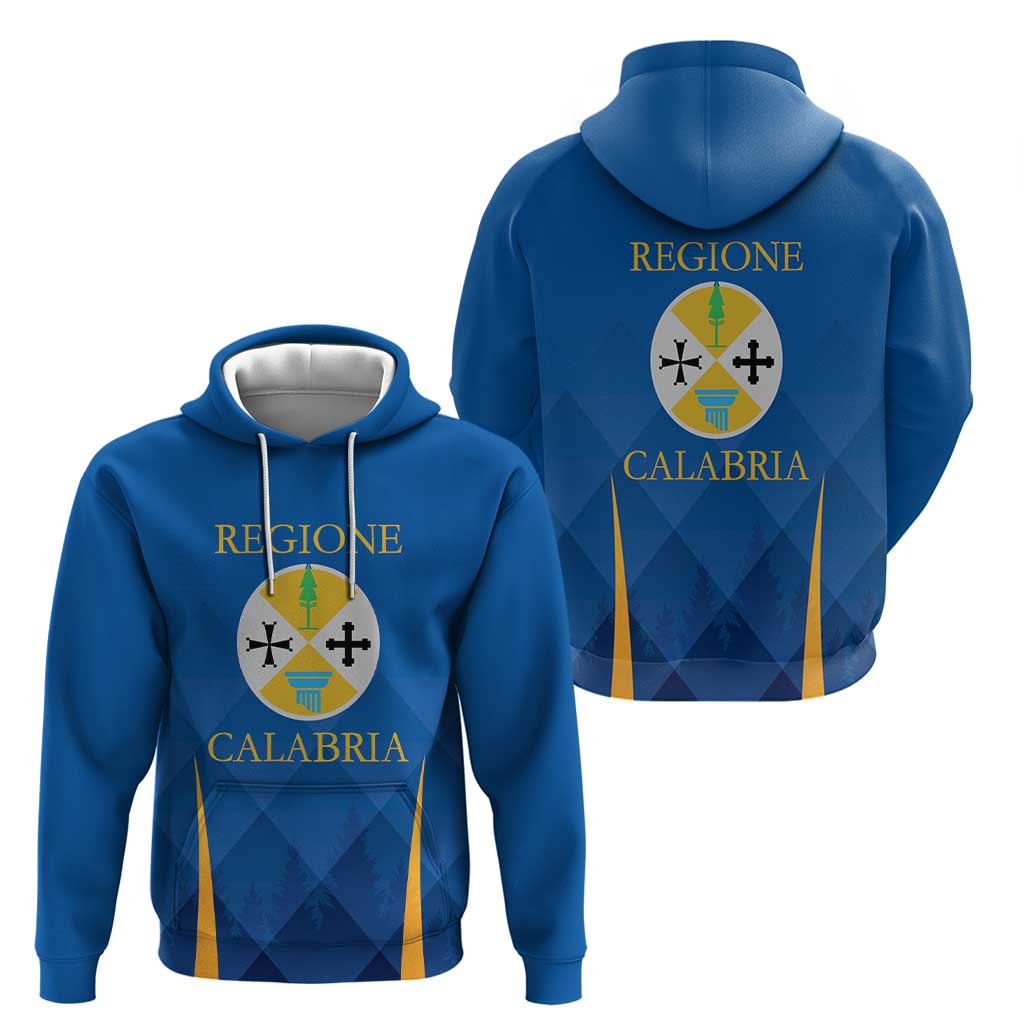 Italy Calabria Hoodie Flag Style LT19