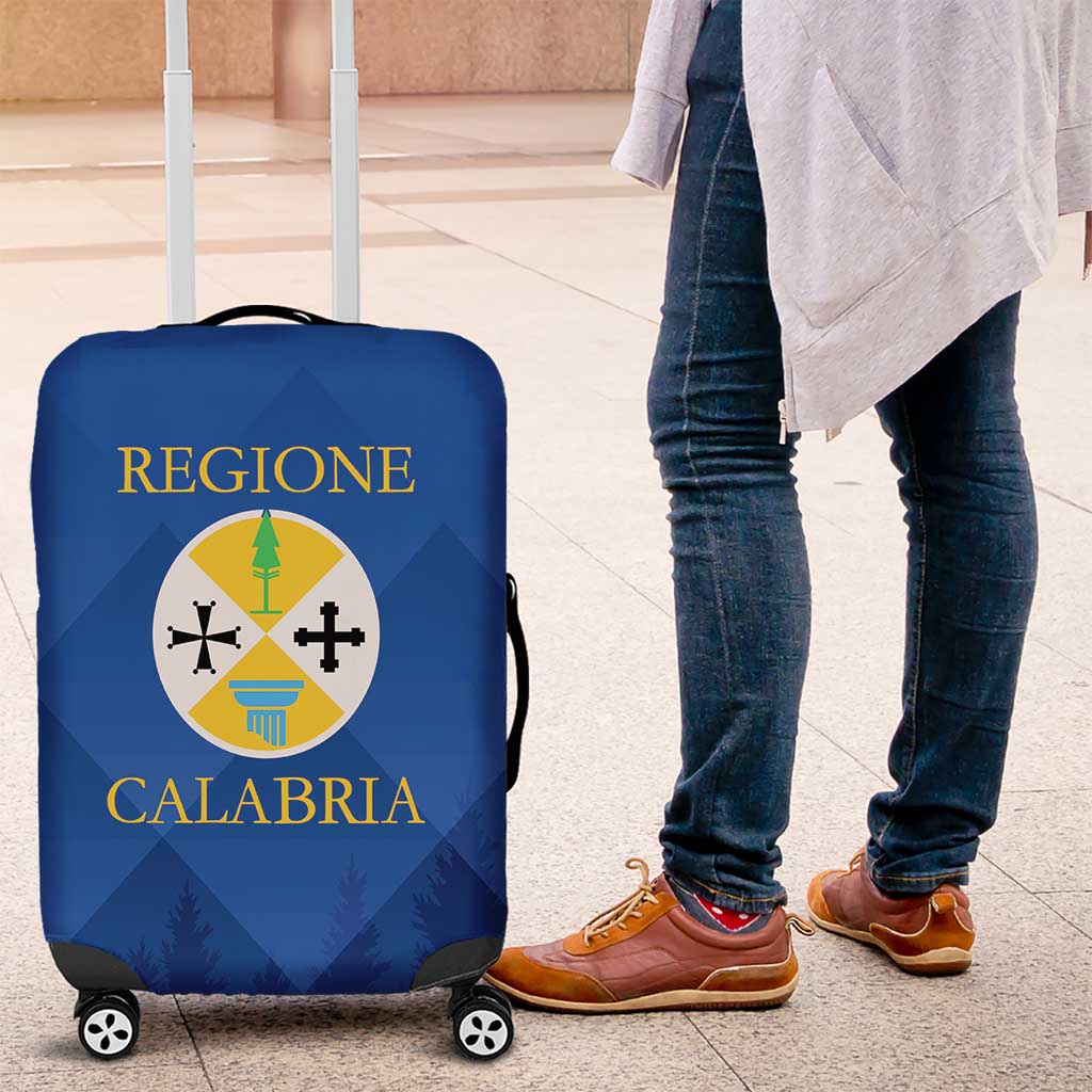 Italy Calabria Luggage Cover Flag Style LT19